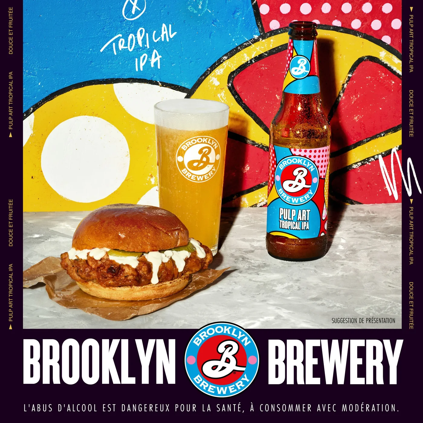 Pulp Art Tropical IPA key visual
